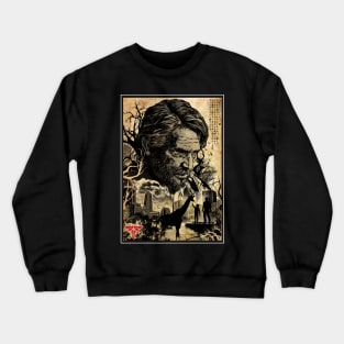 Salt Lake City WOODBLOCK Crewneck Sweatshirt